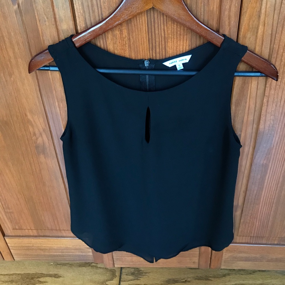 Formal Keyhole Tanktop  Blouse